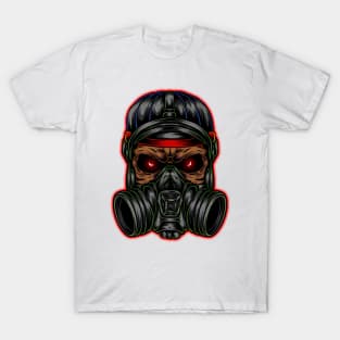 masked skull T-Shirt